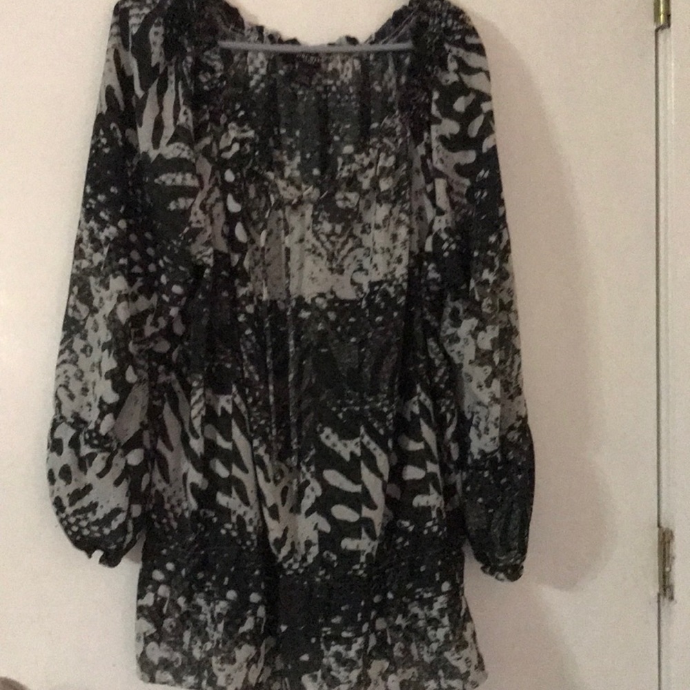 Black dressy top